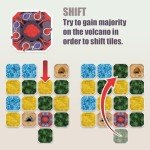 Gamewright | Wrath of Fire Mountain | Cooperative Board Game | Ages 10+ | 2-4 Players | 45-60 Minutes Playing Time