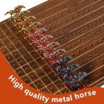 Vintage Flame Horse Race Board Game for Fun