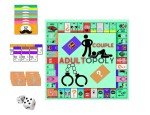 Adultopoly Board Game, Couple Adult Opoly Conversation Cards, Couple Adult Opoly
