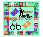 Adultopoly Board Game, Couple Adult Opoly Conversation Cards, Couple Adult Opoly