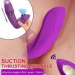 Wearable-Thrusting-Vibrator-Massager-Sucking-Toys-For Women-Remote-Lubricants