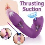 Wearable-Thrusting-Vibrator-Massager-Sucking-Toys-For Women-Remote-Lubricants