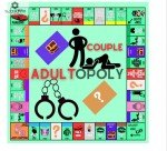 Adult Couple Game Night: Monopoly Game