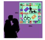 Adultopoly Board Game, Couple Adult Opoly Conversation Cards, Couple Adult Opoly
