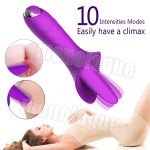 Clit-Licking-Vibrator-Tongue-Oral-Massager-Rechargeable Women Toys use Lubricant