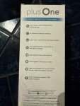 Plus One Dual Vibrating Massager - Rechargeable, Waterproof, Passion Pink (6704)