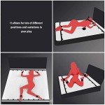BDSM King Bed Bondage, Sex Furniture for Bedroom, Restraints Sex Toys Sex Games for Adults Sweater with Handcuffs Ankle Cuffs Sex Straps Sex Restraints Couples Sex Position Sexy Gifts SM Game H2