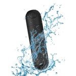 AmeMakye Mini Upgraded Rechargeable Handheld Waterproof Back Massager,Electric Portable Back Massager for Back Neck Shoulder Body,Black