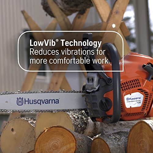 Husqvarna 130 Gas Chainsaw, 16-Inch, 38cc