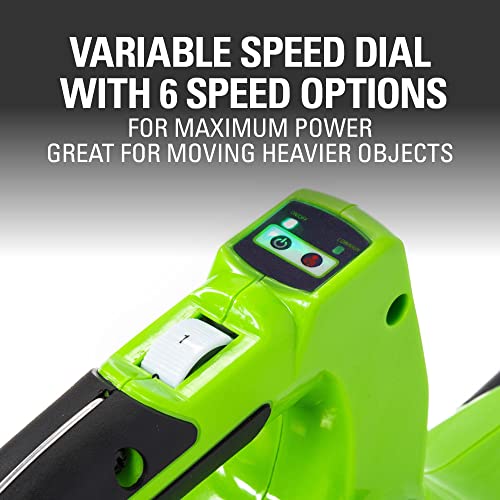 Greenworks 40V Cordless Brushless Leaf Blower/Vacuum