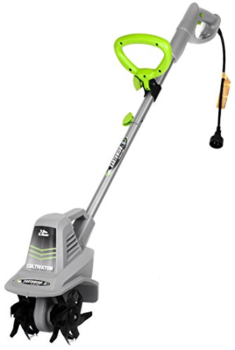 Earthwise Corded Electric Tiller/Cultivator, 7.5-Inch, Grey