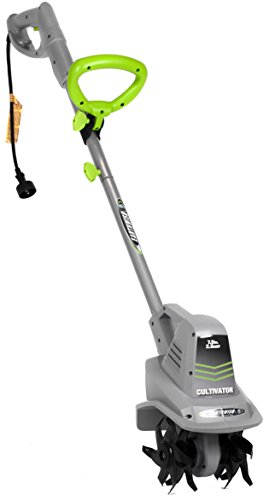 Earthwise Corded Electric Tiller/Cultivator, 7.5-Inch, Grey