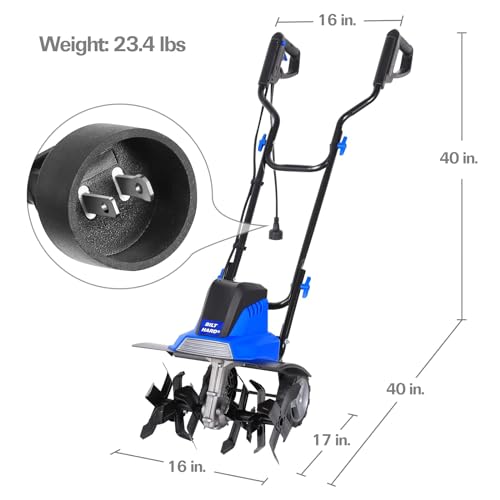 BILT HARD 16 inch Electric Garden Rototiller