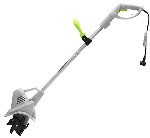 Earthwise Corded Electric Tiller/Cultivator, 7.5-Inch, Grey