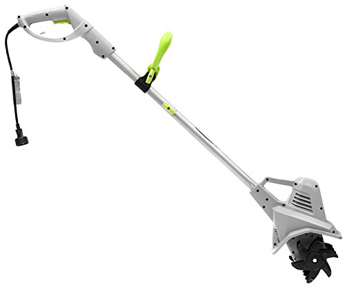 Earthwise Corded Electric Tiller/Cultivator, 7.5-Inch, Grey