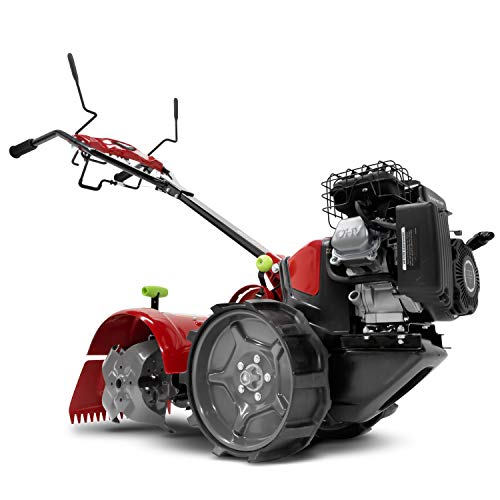 Earthquake Dual-Direction Rear Tine Tiller, Red/Black