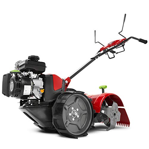Earthquake Dual-Direction Rear Tine Tiller, Red/Black