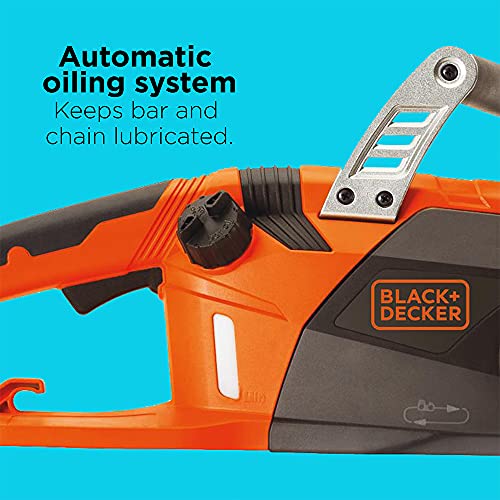 BLACK+DECKER 18" Electric Chainsaw, 15-Amp, Corded