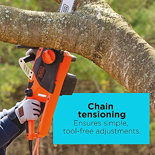 BLACK+DECKER 18" Electric Chainsaw, 15-Amp, Corded