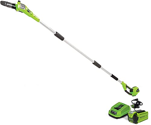 Greenworks 40V 8" Pole Saw with 2.0Ah Battery