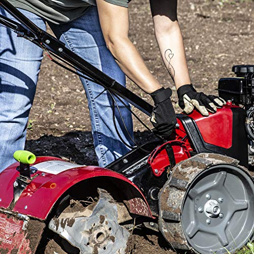 Earthquake Dual-Direction Rear Tine Tiller, Red/Black
