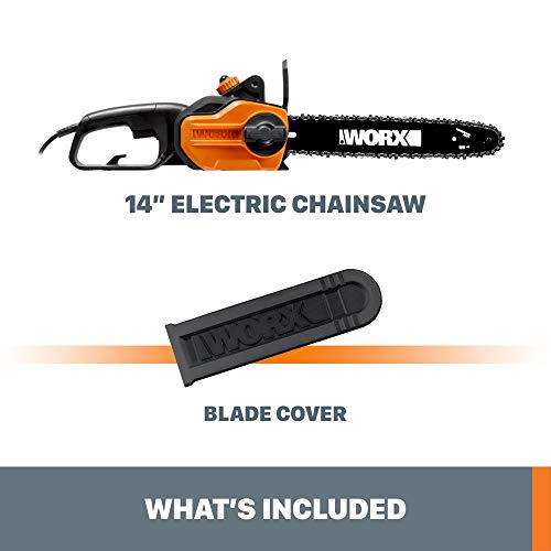 Worx WG305.1 8 Amp Electric Chainsaw 14"