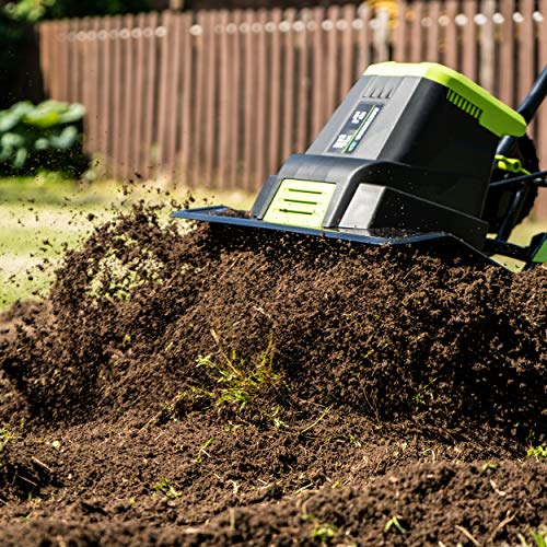 Earthwise TC70125 12.5-Amp Electric Tiller/Cultivator, Green 16-Inch