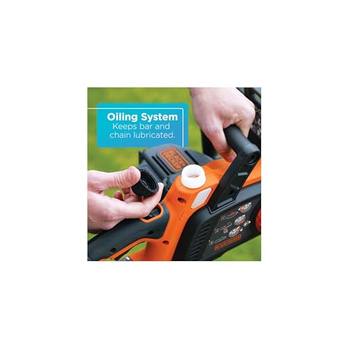 BLACK+DECKER 20V MAX Cordless Chainsaw Kit, 10 inch