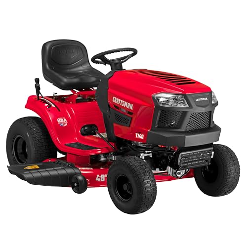 Craftsman 46" Gas Riding Lawn Mower: 18.5 HP