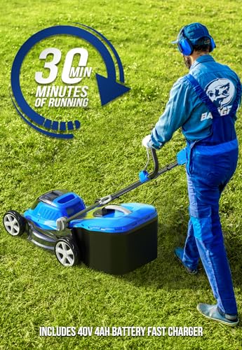 Wild Badger 40V 18" Cordless Lawn Mower Kit