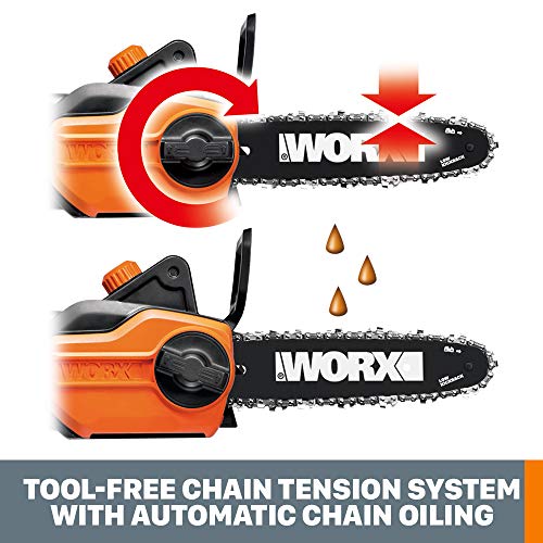 Worx WG309 10" Electric Pole Saw - Powerful amp