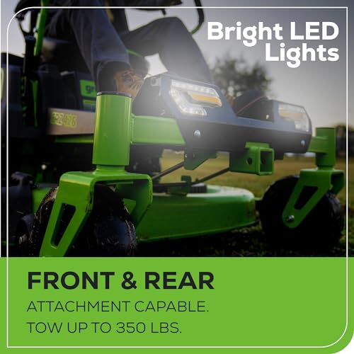 Greenworks Cordless Electric Zero Turn Riding Mower Kit