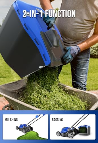 Wild Badger 40V 18" Cordless Lawn Mower Kit