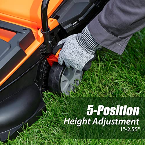 LawnMaster CLM2413A Cordless 13-Inch Lawn Mower 24V
