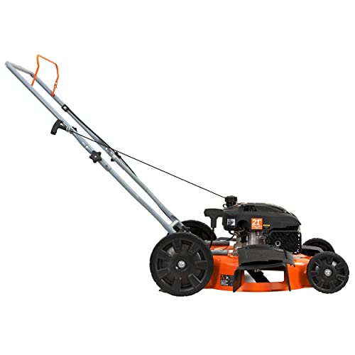 YARDMAX 21" 170cc 2-in-1 Gas Push Mower