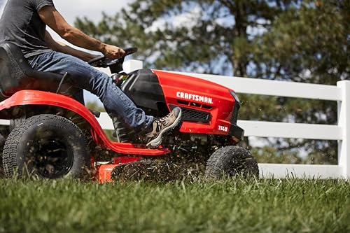 Craftsman 46" Gas Riding Lawn Mower: 18.5 HP