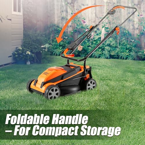 LawnMaster CLM2413A Cordless 13-Inch Lawn Mower 24V