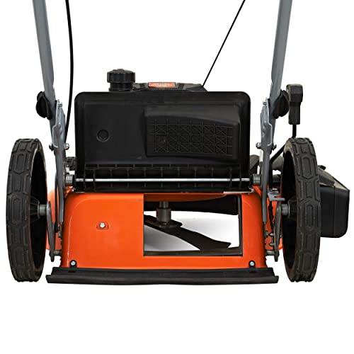 YARDMAX Gas Push Lawn Mower with High Wheels
