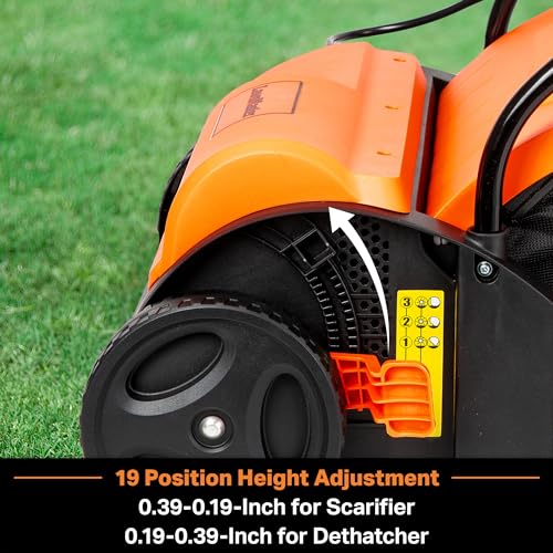 LawnMaster Scarifier & Dethatcher - 13" 12AMP