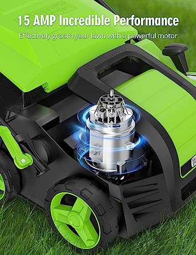 SWIPESMITH Electric Dethatcher - Upgraded 2023