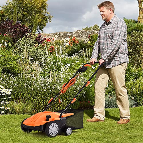 Goplus 2-in-1 Lawn Dethatcher and Scarifier