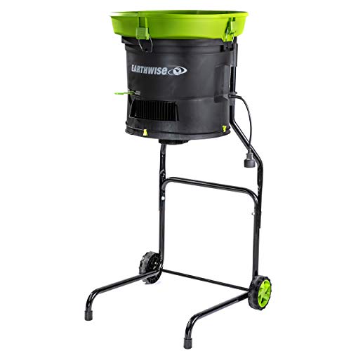 Earthwise 13" Corded Electric Leaf Mulcher/Shredder - Green