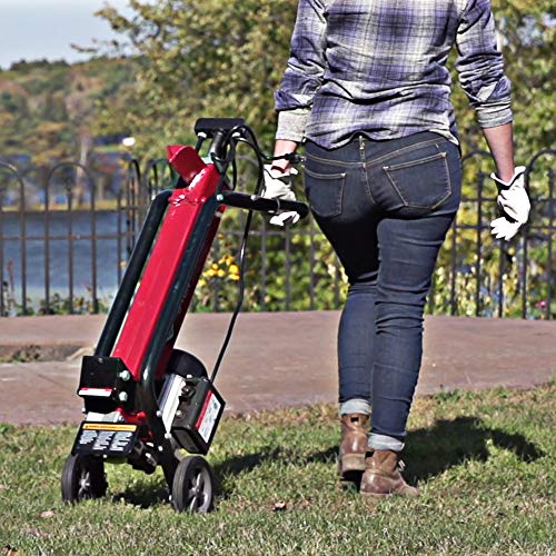 EARTHQUAKE Electric Log Splitter with 5-ton Power