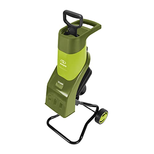 Sun Joe CJ601E Electric Wood Chipper - Green