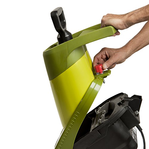 Sun Joe CJ601E Electric Wood Chipper - Green