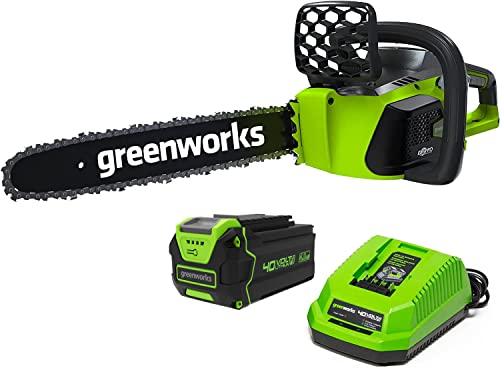 Greenworks 16" Cordless Chainsaw with TruBrushless™ Technology