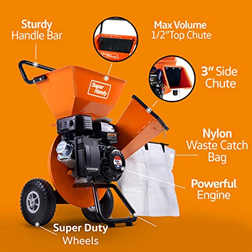 Ultra Heavy Duty 7HP Wood Chipper Shredder Mulcher