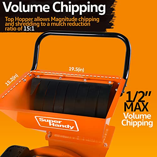 Ultra Heavy Duty 7HP Wood Chipper Shredder Mulcher
