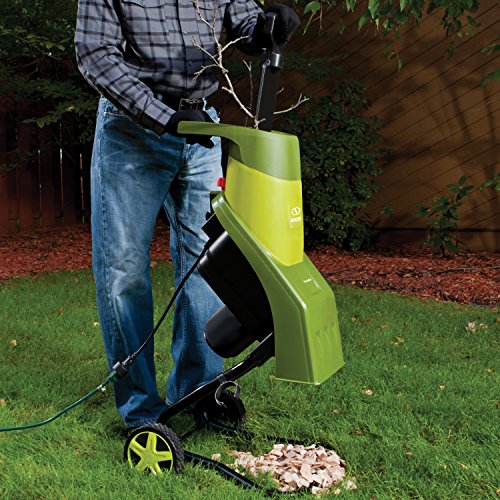 Sun Joe Electric Wood Chipper/Shredder, 14-Amp, 16:1 Reduction