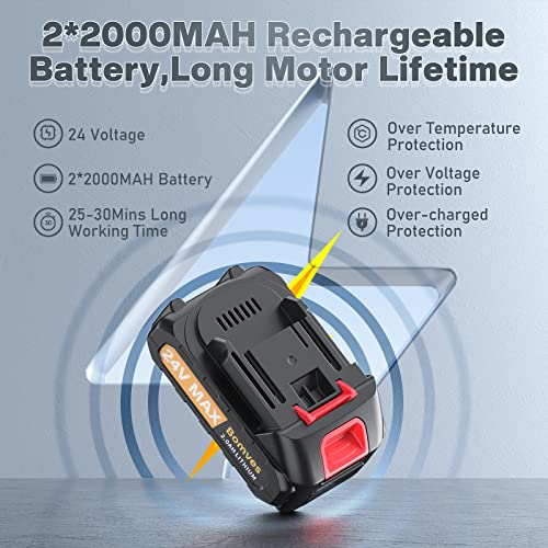 6-Inch Cordless Electric Chainsaw for Wood Cutting